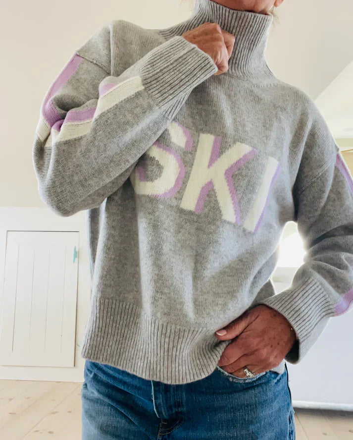 Lina™ – Išskirtinis kašmyro golfinis megztinis