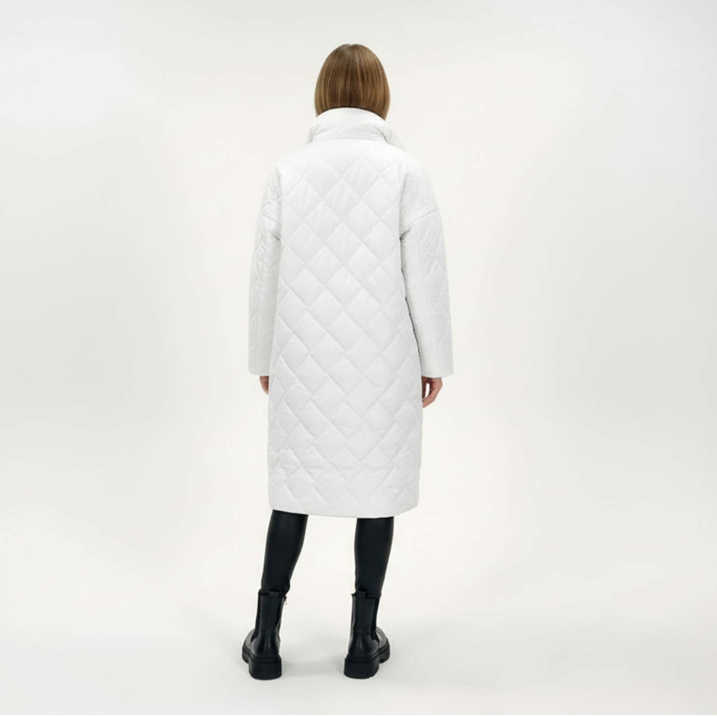 Fleur™ – Elegantiška pūkinė striukė su leopardžio pamušalu