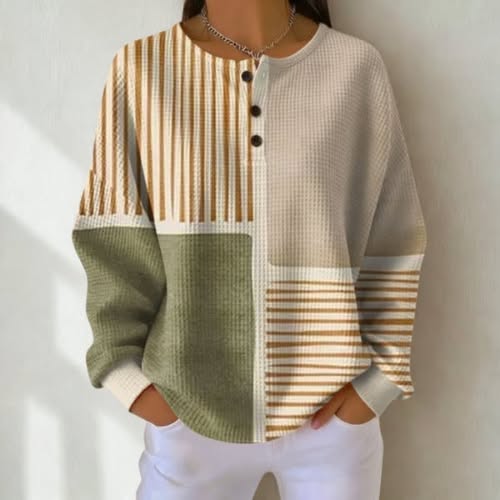 Veerle™ – Patogus, figūrą pabrėžiantis megztinis