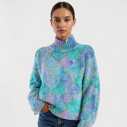 Zenya™ – Aukštos kokybės megztinė švelnių spalvų