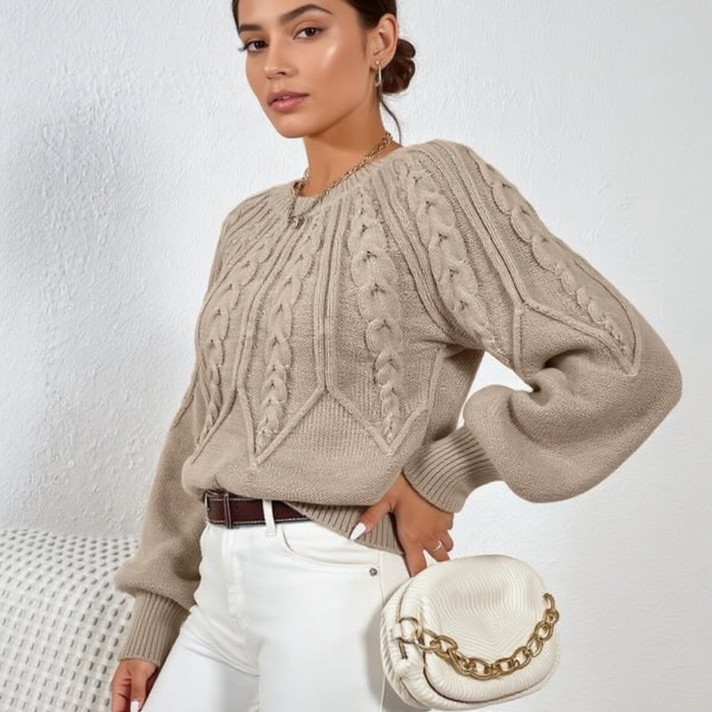 Lila™ – Šilta ir elegantiška megztinė