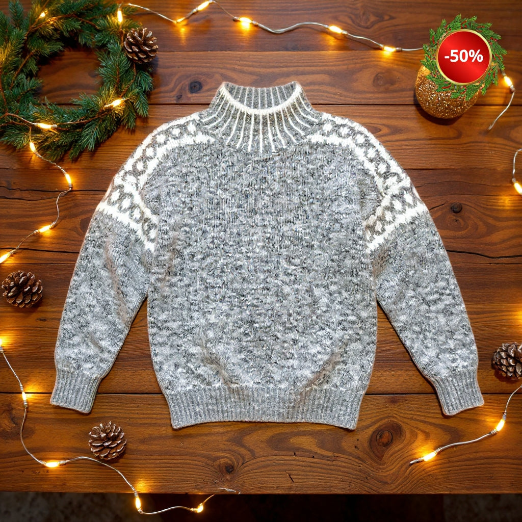 Zara™ – Žieminis megztinis su elegantiškais akcentais