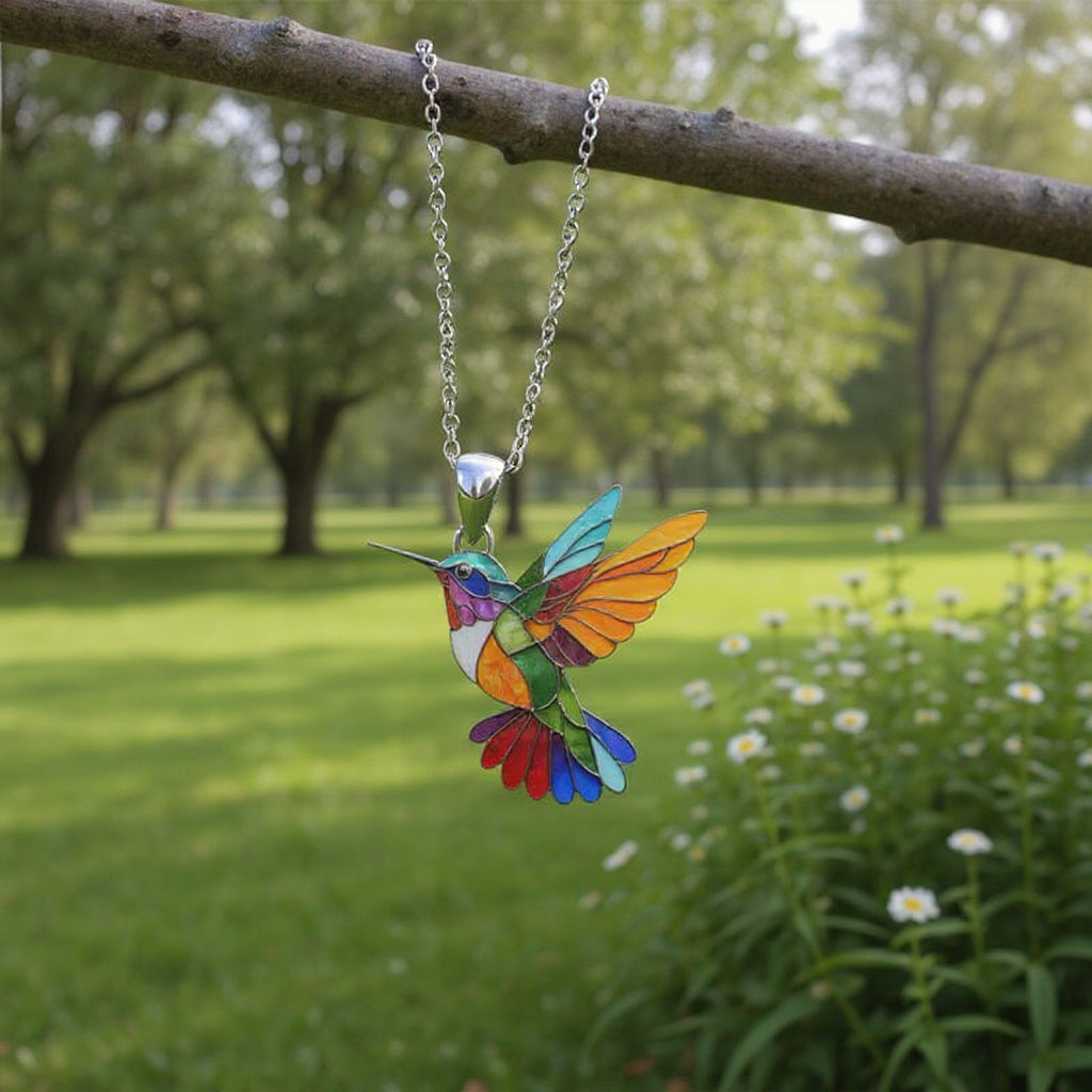 Aviana™ – Kolibrio auskarai su nemokamu vėriniu