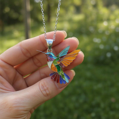 Aviana™ – Kolibrio auskarai su nemokamu vėriniu