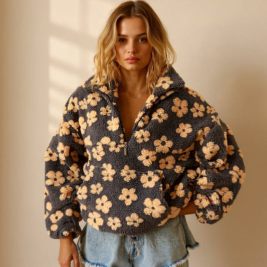 Daisy™ – Minkšta ir prabangi fliso megztinė