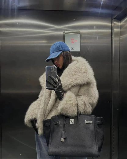 Elžbieta™ | žieminis kailinis paltas