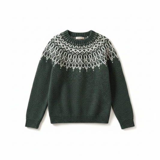 Birgit™ | šiltas vintažinis megztinis