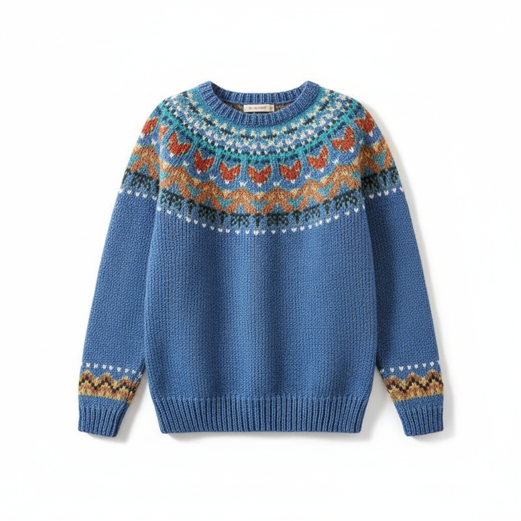 Saulė™ | šiltas vintažinis megztinis