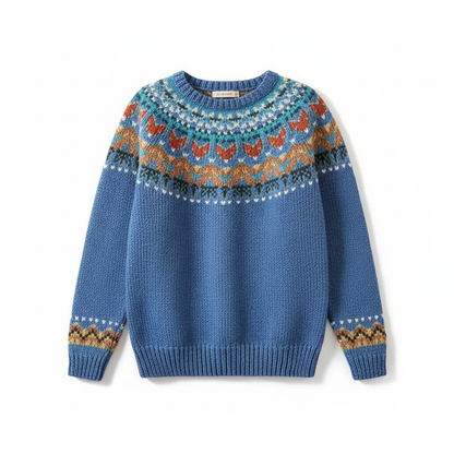 Saulė™ | šiltas vintažinis megztinis