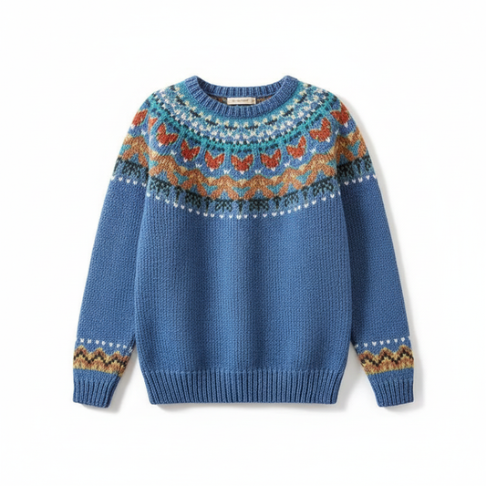 Saulė™ | šiltas vintažinis megztinis