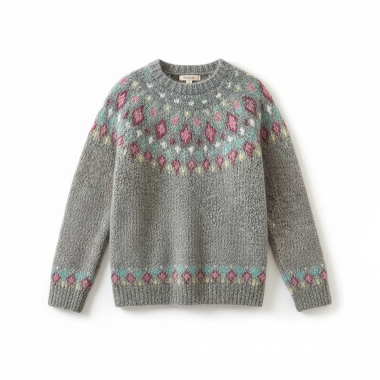 Daina™ | šiltas vintažinis megztinis