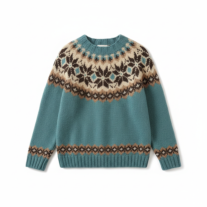 Vakarė™ | šiltas vintažinis megztinis