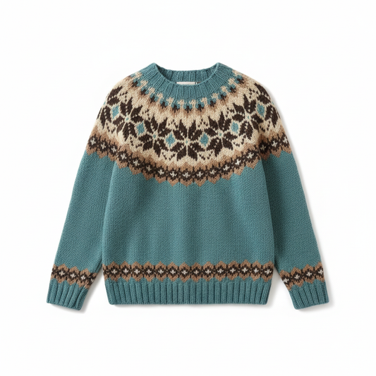 Vakarė™ | šiltas vintažinis megztinis